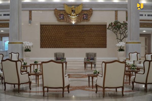 Ruang Tunggu Terminal Vvip Ruang Tunggu Terminal VVIP Bandara Ngurah Rai. (Foto: dok Kementerian PUPR)
