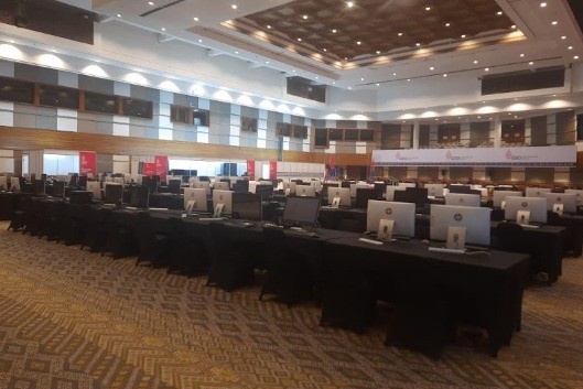 media c Media Center KTT G20 di Nusa Dua Bali. Foto: MIchelle N