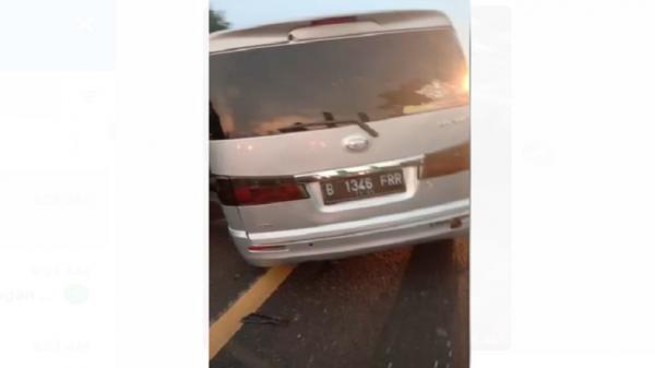 Kendaraan yang Kecelakaan di Tol Cipali Km 139 Kendaraan yang Kecelakaan di Tol Cipali Km 139 Indramayu (Foto: Istimewa)