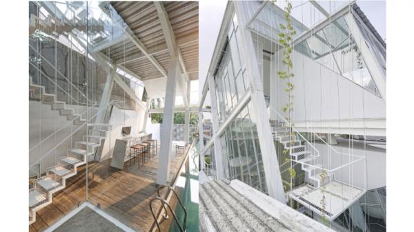 Rumah Miring. (Foto: Budipradono.com)