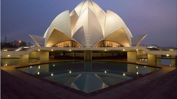 Kuil Teratai di India Kuil Teratai di India (Foto: Net/Ist)
