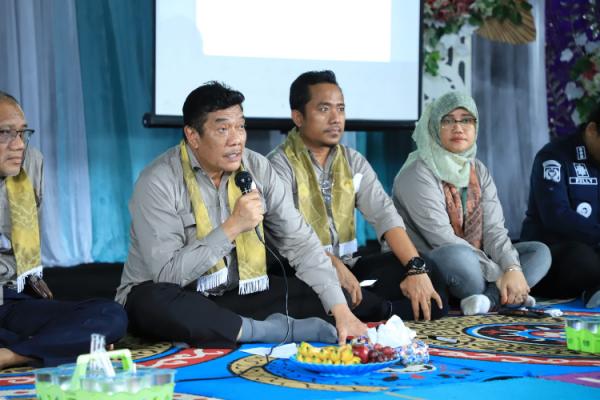 Rumah Produksi Albumin Bumdesma Kayuh Baimbai_ Peresmian Rumah Produksi Albumin Bumdesma Kayuh Baimbai. (Foto: Pemkab HSU)
