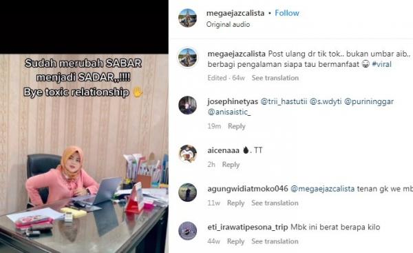 Mega Bos Logam Bos Logam asal Klaten, Mega Puspita membagikan kisah hidupnya yang penuh inspirasi. (Foto: Instagram)