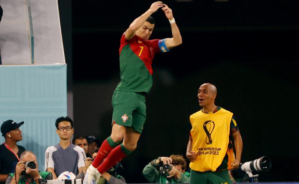 Timnas Portugal menang 3-2 atas Ghana pada matchday pertama Grup H Piala Dunia 2022 di Stadion 974, Doha, Kamis (24/11/2022) malam WIB. (Foto: REUTERS)