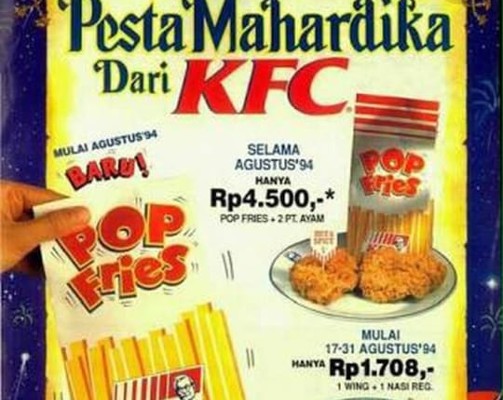 jadul Harga makanan zaman dulu. Foto: IG Teman Nostalgia