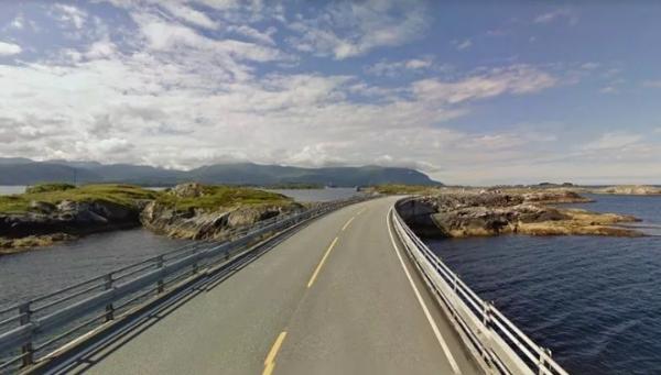 Atlantic Ocean Road Norwegia