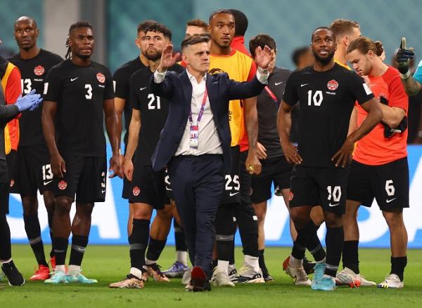 Kroasia menang 4-1 atas Kanada di matchday kedua Grup F Piala Dunia 2022. Hasil ini membuat Kanada tersingkir dari Piala Dunia 2022. (foto: REUTERS).