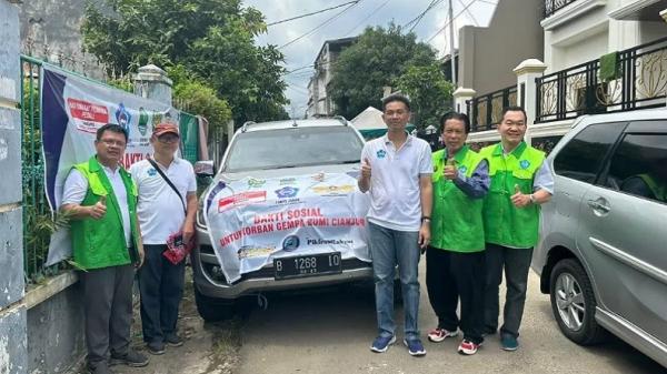 Paguyuban Sosial Marga Tionghoa Indonesia (PSMTI) gencar menggelar aksi sosial untuk korban gempa bumi Cianjur, Jawa Barat. (Foto: Ricky Susan).