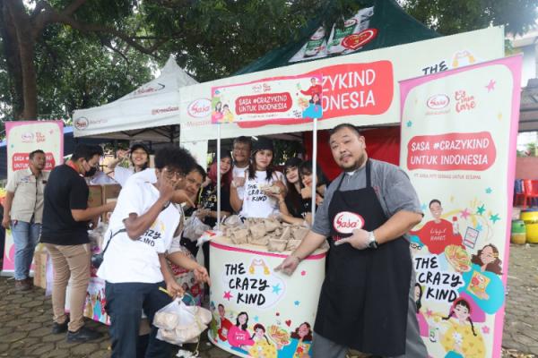Sasa #CrazyKind bantu korban gempa Cianjur Lewat gerakan Sasa #CrazyKind, PT Sasa Inti salurkan bantuan untuk korban gempa Cianjur. (Foto: dok Sasa)
