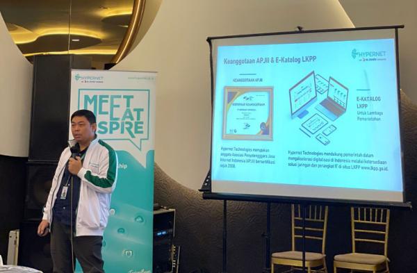 Meet Eat Inspire HYpernet Hypernet Technologies bersama dengan Synnex Metrodata Indonesia dalam Meet Eat Inspire di Semarang. (Foto: dok Hypernet)