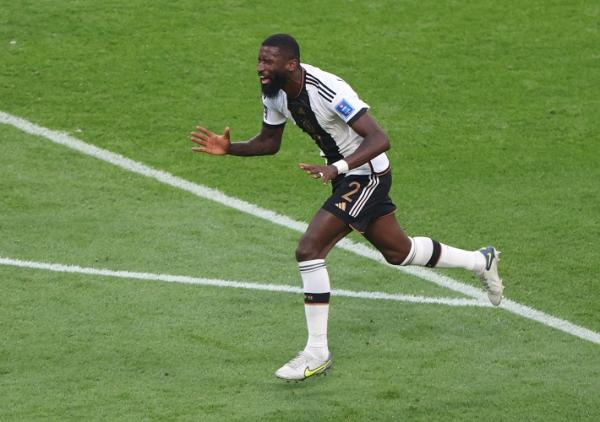 Antonio Rudiger Bek Timnas Jerman, Antonio Rudiger. (Foto: REUTERS)