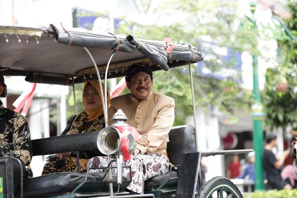 Prof Yudian BPIP Kirab Pancasila (Foto: dok BPIP)