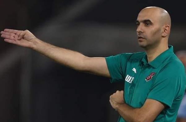 Walid Regragui Pelatih Maroko Walid Regragui kala masih melatih klub Qatar, Al-Duhail, pada 2020. (Foto: Dok. Mustafa Ibrahim)