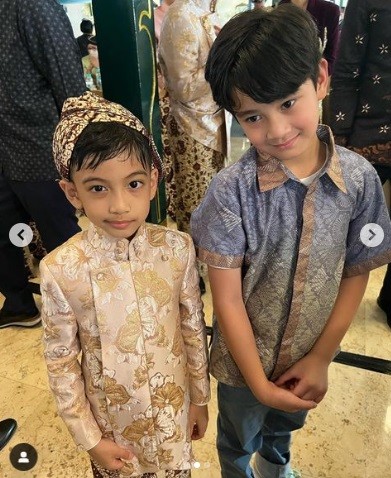 Jan Ethes Rafathar Tingkah lucu cucu Presiden. (Foto: istimewa)