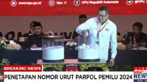 Ini Perbandingan Nomor Urut Parpol Peserta Pemilu 2024 dan Pemilu 2019