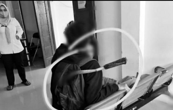 Korban pembacokan di Bekasi (Foto: Ist) 