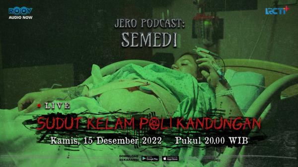 BANNER : LIVE PODCAST JERO  SOURCE : ROOV