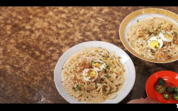 Mie Celor MH Syafei 26 Ilir Palembang. (Foto: @jokowi)