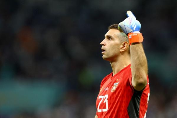 Kiper Timnas Argentina Emiliano Martinez Kiper Timnas Argentina, Emiliano Martinez. (Foto: REUTERS)
