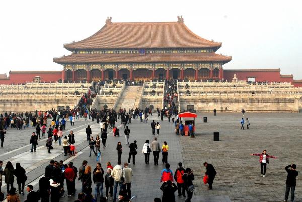 Kota Terlarang, pusat Kota Beijing kuno, menjadi salah satu destinasi wisata di Kota Beijing, China. (Foto: REUTERS)