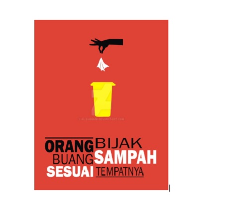 Contoh Poster 1 Contoh Poster (screenshot buku)
