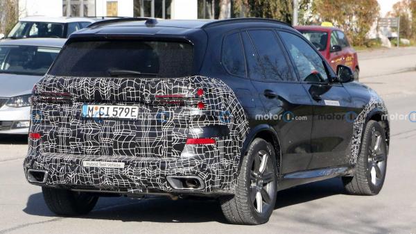 Bmw X5 Hybrid Spy Shots 1
