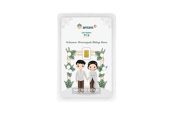 logam mulia antam Logam Mulia Antam x Hartadinata Wedding Traditional 0.1 Gr.