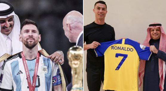 Lionel Messi Cristiano Ronaldo Lionel Messi bisa saja melawan Cristiano Ronaldo dalam waktu dekat usai ada kabar PSG akan melawan pemain gabungan Al-Hilal dan Al-Nassr pada Januari 2023 nanti. (Foto: Twitter/@deadlinedaylive)
