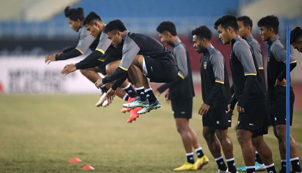 Ant Latihan Timnas Indonesia 1 Infografis.
