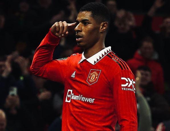 Striker Manchester United, Marcus Rashford. (Foto: REUTERS)