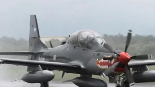 Super Tucano Ant Pesawat Tempur TNI Super Tocano. (Foto: Antara).