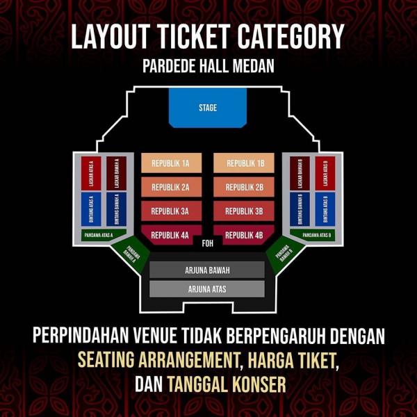 Venue Konser Dewa 19 Paling di Medan (Foto: Istimewa) Venue Konser Dewa 19 Paling di Medan (Foto: Istimewa)