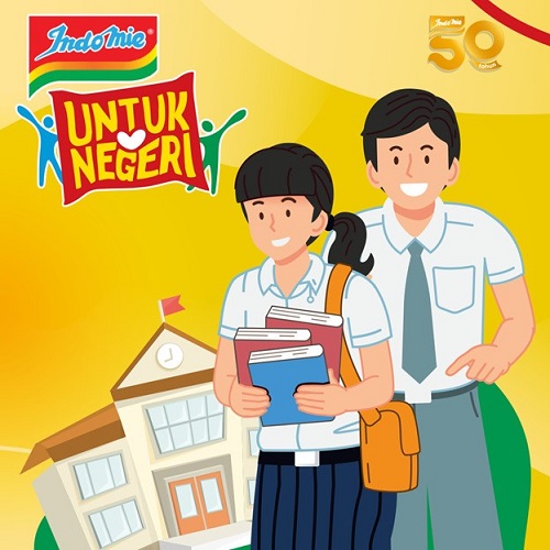 Program CSR Indomie untuk Negeri Kegiatan CSR Indomie untuk Negeri ini juga melibatkan masyarakat untuk memberikan ide-ide kreatif dan bermanfaat bagi perbaikan sekolah melalui media sosial Indomie. (Foto: dok Indomie)