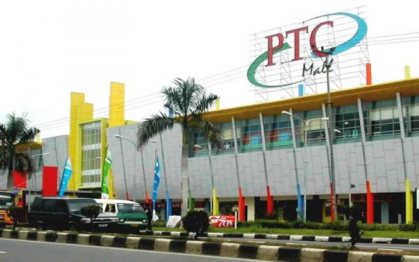 PTC Mal Palembang Trade Center Mal di Jalan R Sukamto Palembang. (Foto: Hallo Palembang)