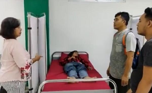 Penculikan Anak Pontianak Perempuan inisial KK terduga penculikan anak ternyata pasien RSJ. (Foto: Uun Yuniar)