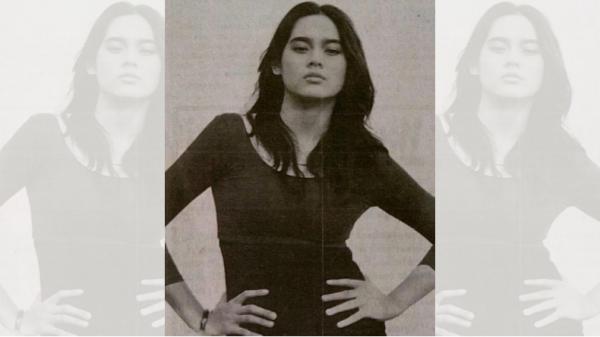 Ine Febriyanti debut sebagai model Ine Febriyanti debut sebagai model