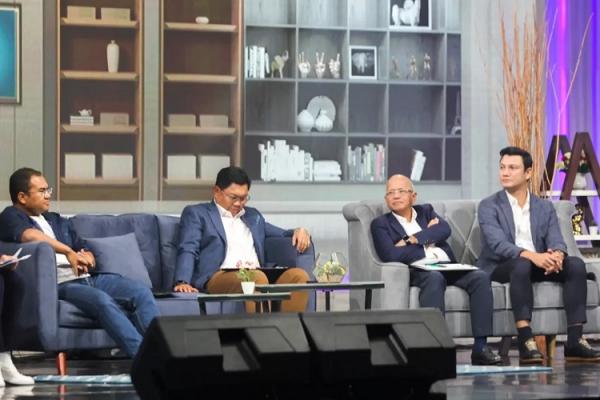 WMM Body 4 The Boss terdiri dari Direktur Utama Bank Mandiri Darmawan Junaidi, Deputi Bidang Sumber Daya Manusia BUMN Tedi Bharata, Presiden Direktur Medco Energy Hilmi Panigoro dan Public Figure serta Entrepreneur Christian Sugiono. (Foto: MPI/Aldhi Chandra)