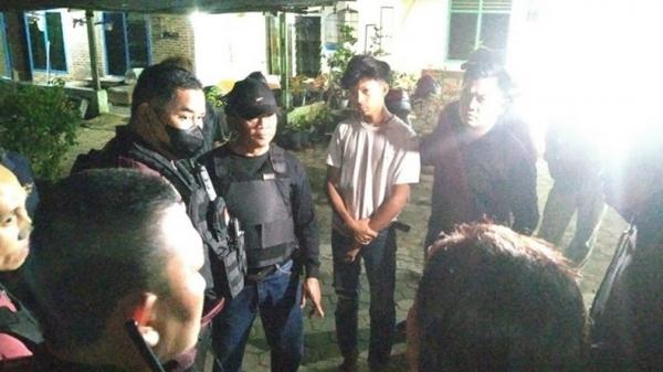 Anggota geng motor di Bandarlampung diamankan polisi (Ira Widyanti/MNC Portal)