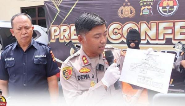 Penipuan Online Bank Bumn Penipuan online menyebabkan warga Jembrana, Bali kehilangan Rp700 juta lebih. (Foto: Humas Polres Jembrana)