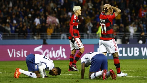 Klub Arab Saudi Al-Hilal tembus final Piala Dunia Antarklub 2023. Mereka mengalahkan Juara Copa Libertadores Flamengo 3-2 pada semifinal di Ibn Battouta Stadium (Foto: REUTERS/Andrew Boyers)
