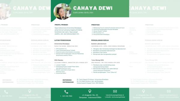 Contoh cv menarik HRD 3