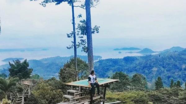 Muncak teropong laut-1 Muncak teropong laut (Instagram/ajolampungid)