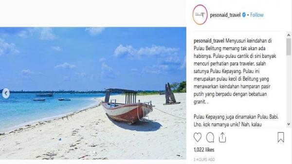 Pulau Kepayang. (Foto: Instagram)