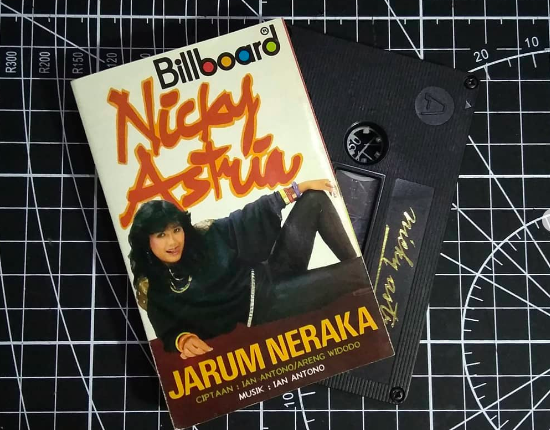 Artis lawas di kaset jadul musik. (Foto: Instagram)
