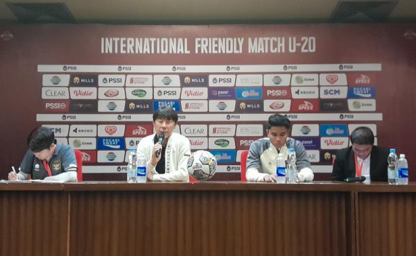 Timnas Indonesia U-20 dikalahkan Selandia Baru 1-2 pada mini turnamen di Stadion Utama Gelora Bung Karno (SUGBK), Minggu (19/12/2023) malam (Foto: Andri Bagus Syaeful/MPI)
