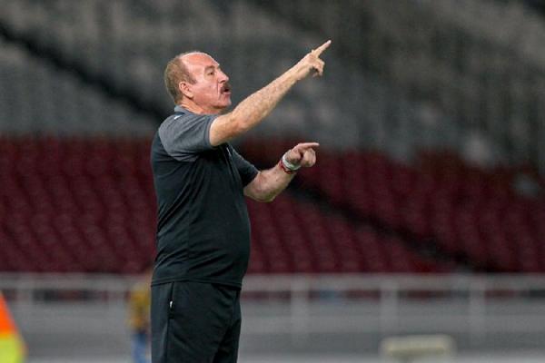 Pelatih Guatemala U-20 Rafael Loredo Silva Rafael Loredo Silva memuji Timnas Indonesia U-20 sebagai lawan terberat Guatemala U-20 (Foto: MPI/Andri Bagus)
