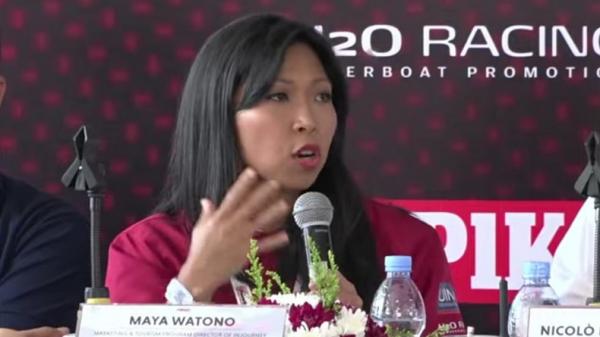 Direktur Marketing InJurney Maya Watono Direktur Marketing PT Aviasi Pariwisata Indonesia (Persero) (InJourney) Maya Watono (Foto: iNews/Andhika Khoirul Huda)