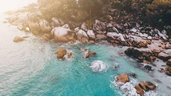 Pantai Matras Tempat wisata di Sungailiat, Pantai Matras. (Foto: instagram.com/dj.adellouis)