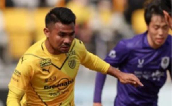 Asnawi Mangkualam Bek Timnas Indonesia Asnawi Mangkualam debut di Jeonnam Dragons. (Foto: Ist)