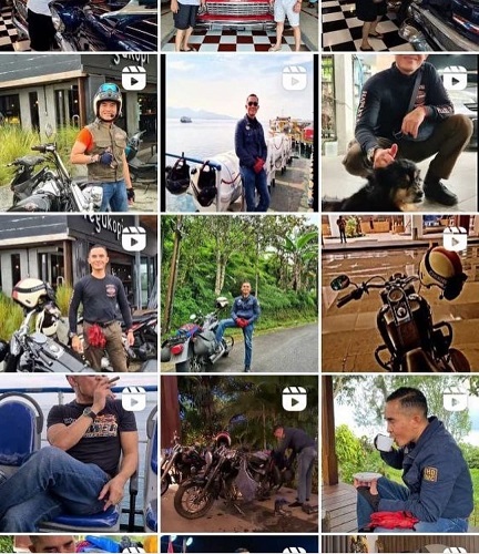 Postingan Eko Darmanto Postingan foto moge dan sejumlah kendaraan di Instagram Eko Darmanto. (Foto: IG @eko_darmanto_bc1)